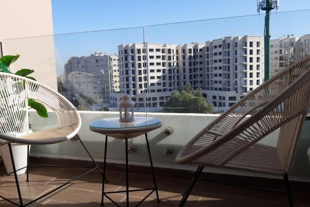 Chez Miguel Appartement Casablanca Avec Piscine Exteriör bild