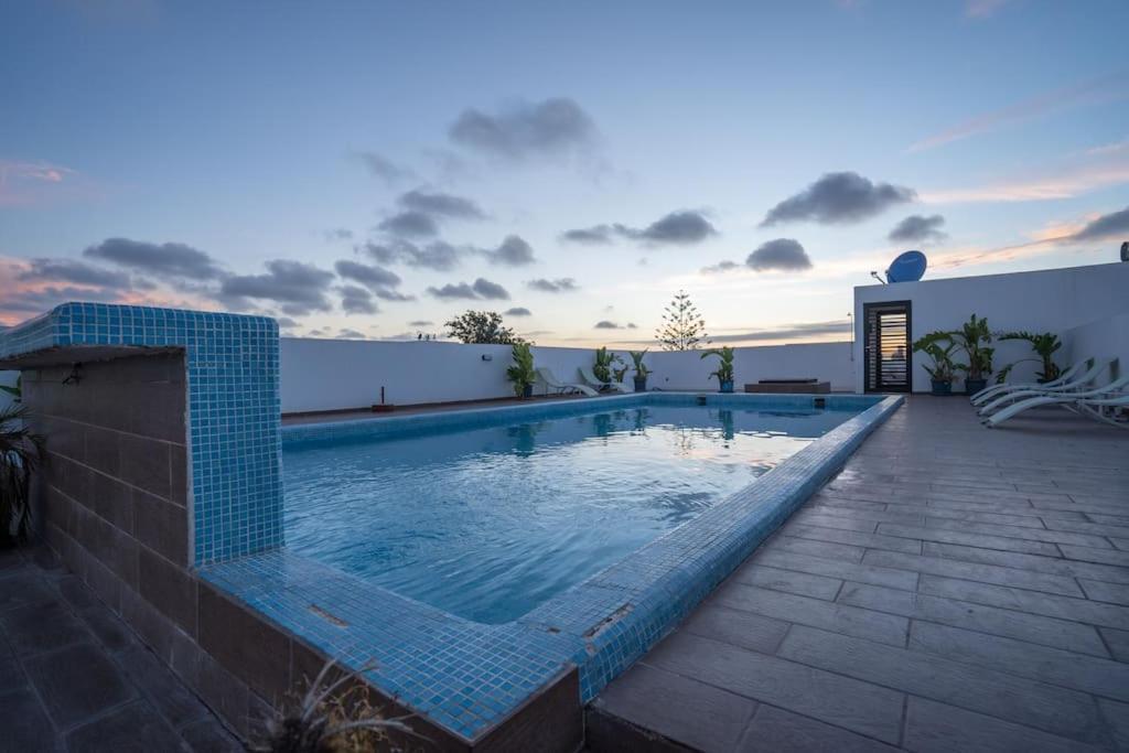 Chez Miguel Appartement Casablanca Avec Piscine Exteriör bild